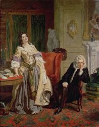 De afgewezen dichter: Alexander Pope en Lady Mary Wortley Montagu in 1863